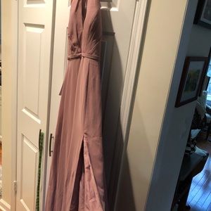 Azazie NWT long bridesmaid dress size a6 the colour is a mazing price to go